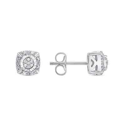 Pendant and Stud Earrings 0.20 Carat Natural Diamond Set WHILE SUPPLIES LAST