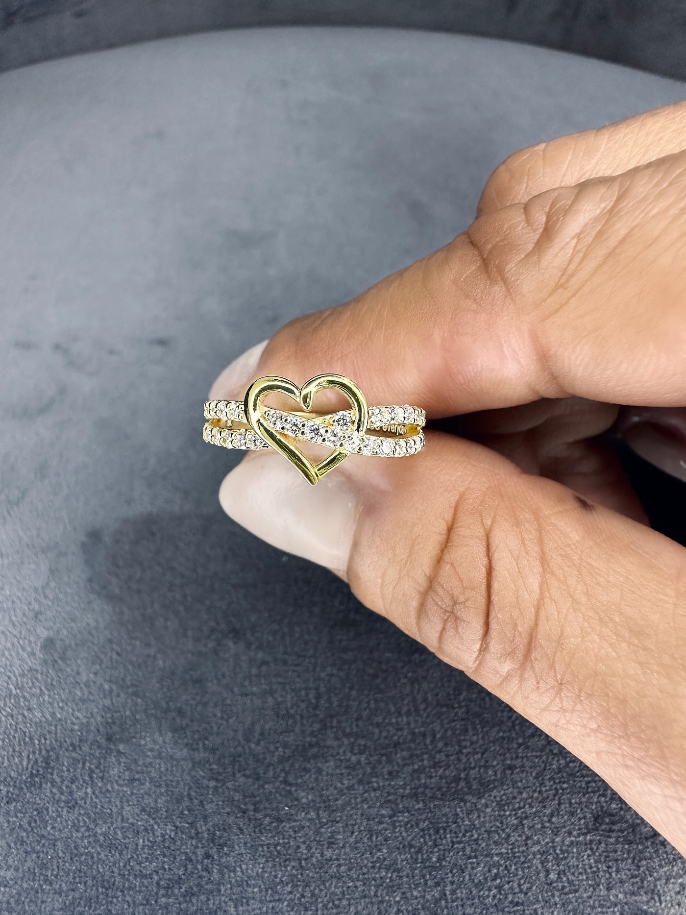 Heart 0.25 Ct. Tw. Round Cut Diamond Ring