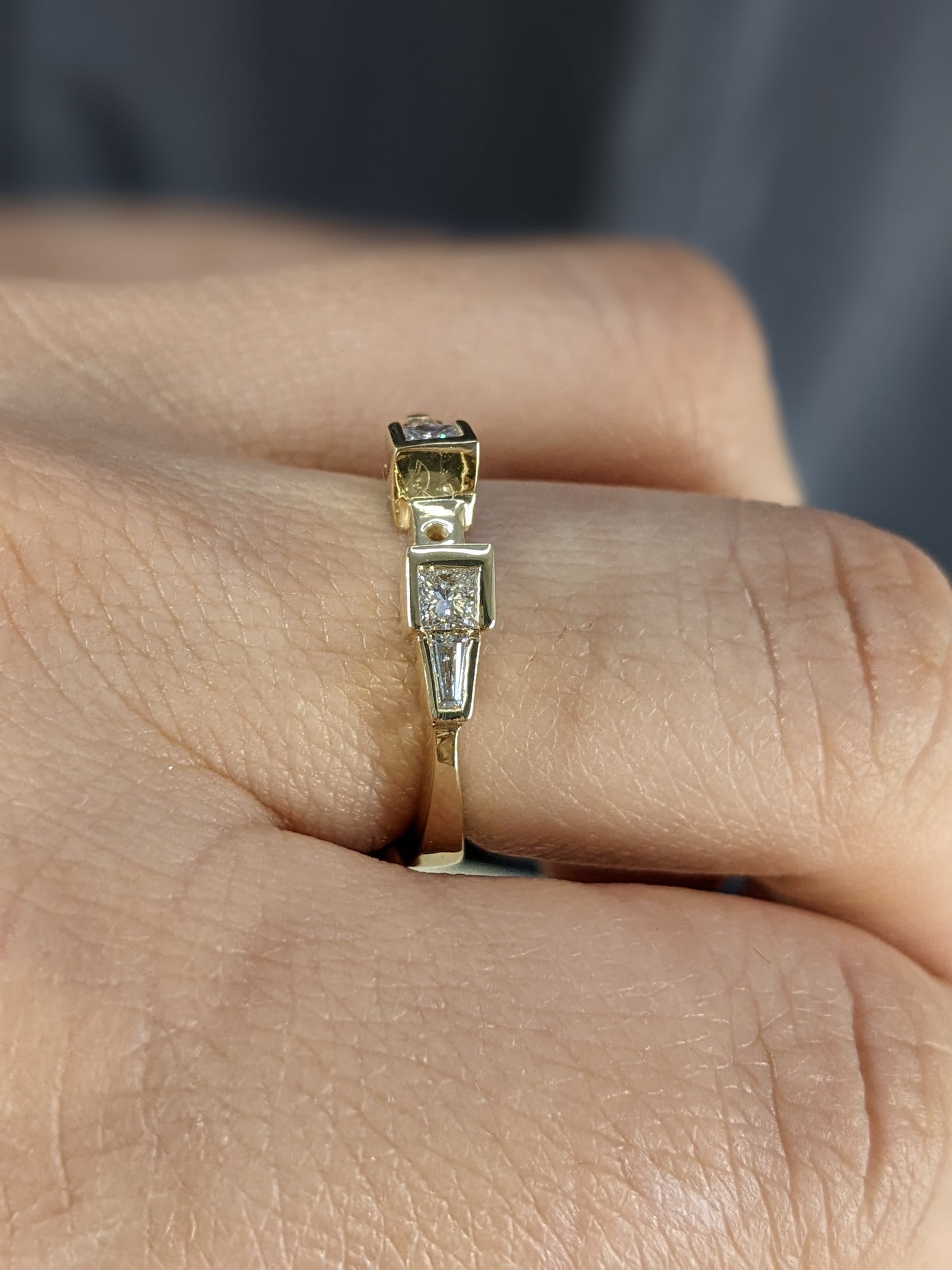 Ladies Semi-Mount 0.50 Ct. Tw. Multi-Cut Diamond Engagement Ring