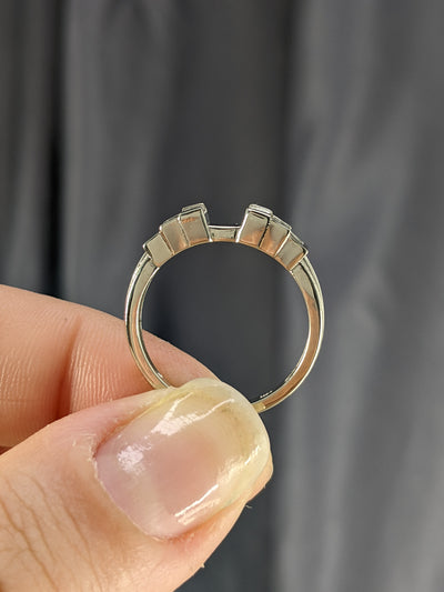 Ladies 0.60 Ct. Tw. Princess Cut Diamond Semi-Mount Engagement Ring