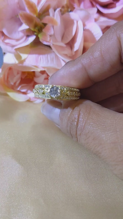 1.75 Carat Diamond Vintage Inspired Engagement Ring