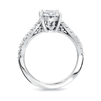 0.85 Ct. Tw. Oval Cut Diamond Engagement Ring