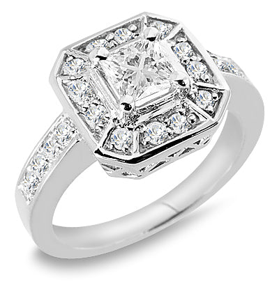 Platinum Diamond Ring 1.00 Ct. Tw.