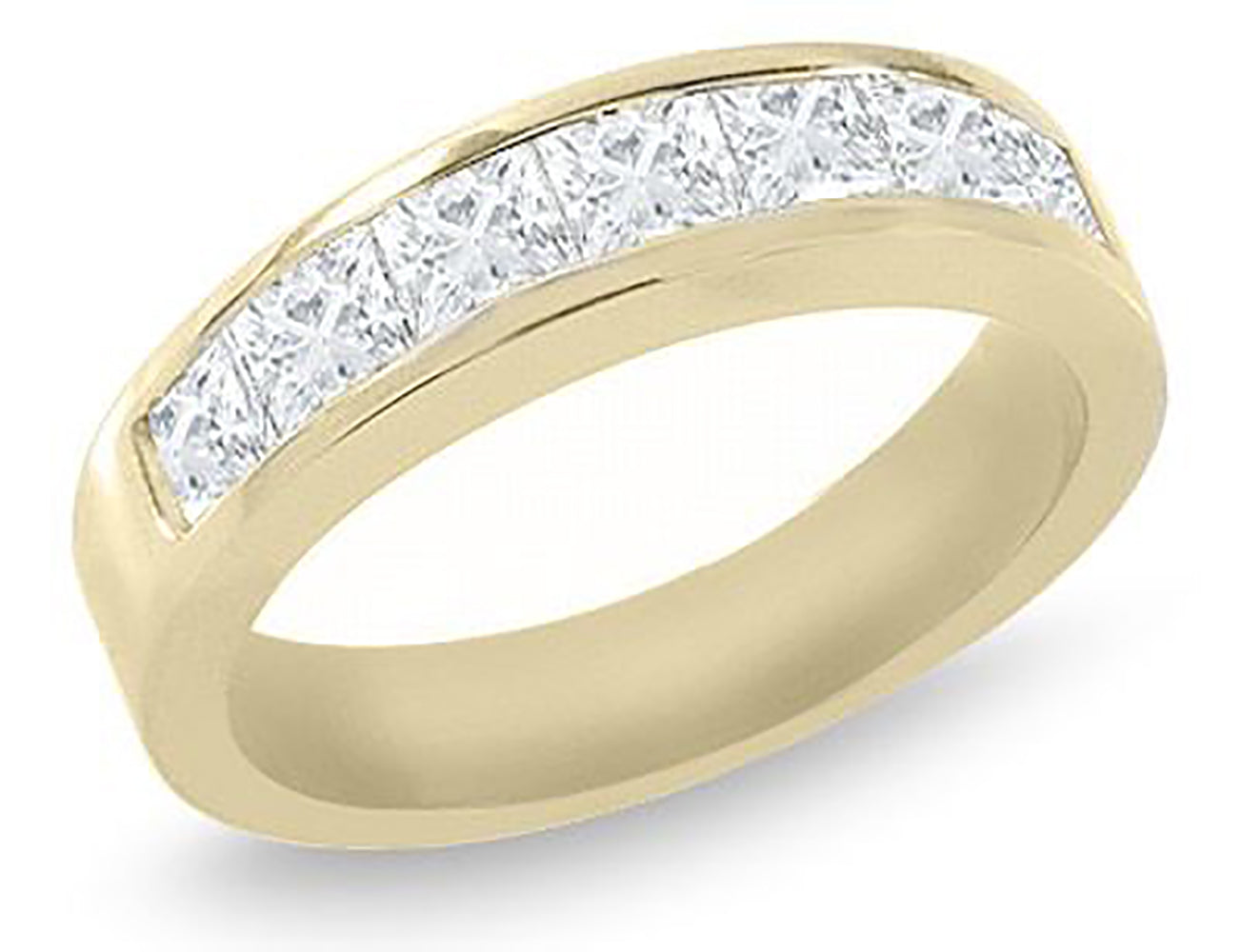 7-Stone 1.00 Ct. Tw. Princess Cut Diamond Ring