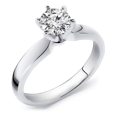 Engagement 1.00 Ct. Tw. Brilliant Round Cut Solitaire Diamond Ring