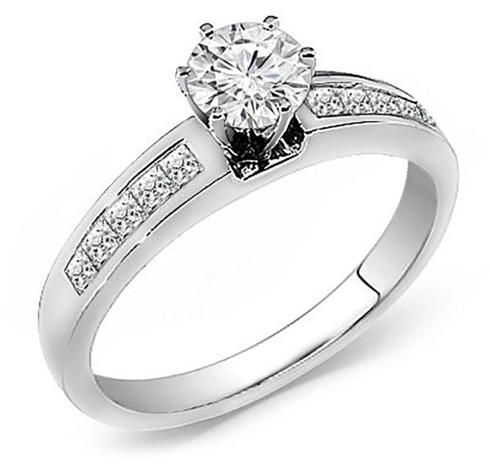0.90-2.40 Carat Diamond Engagement Ring